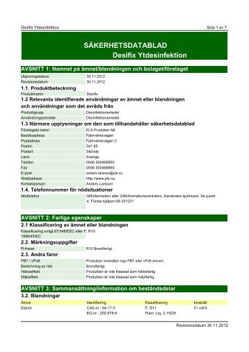 dax ytdesinfektion plus säkerhetsdatablad dax ytdesinfektion plus säkerhetsdatablad